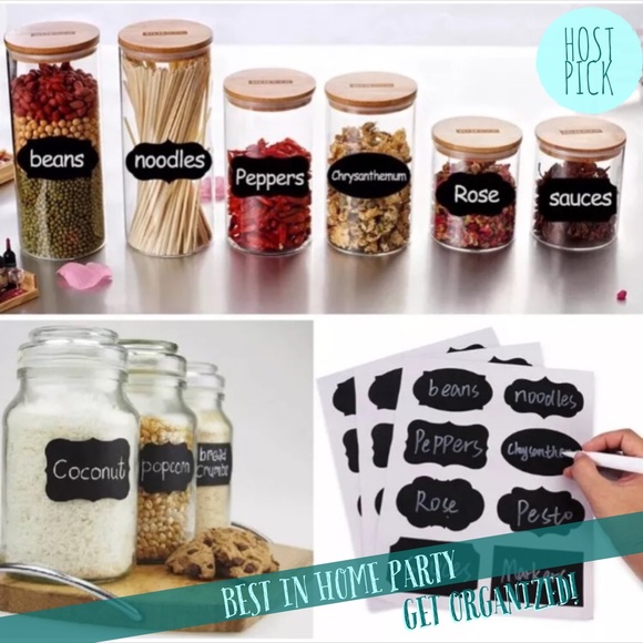 Cost Plus World Market Other - Cost Plus • Chalkboard Label Stickers